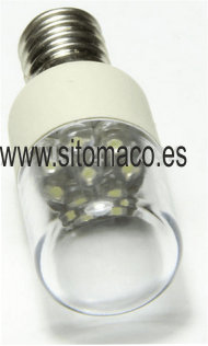 BOMBILLA ROSCA LED - E14-220V